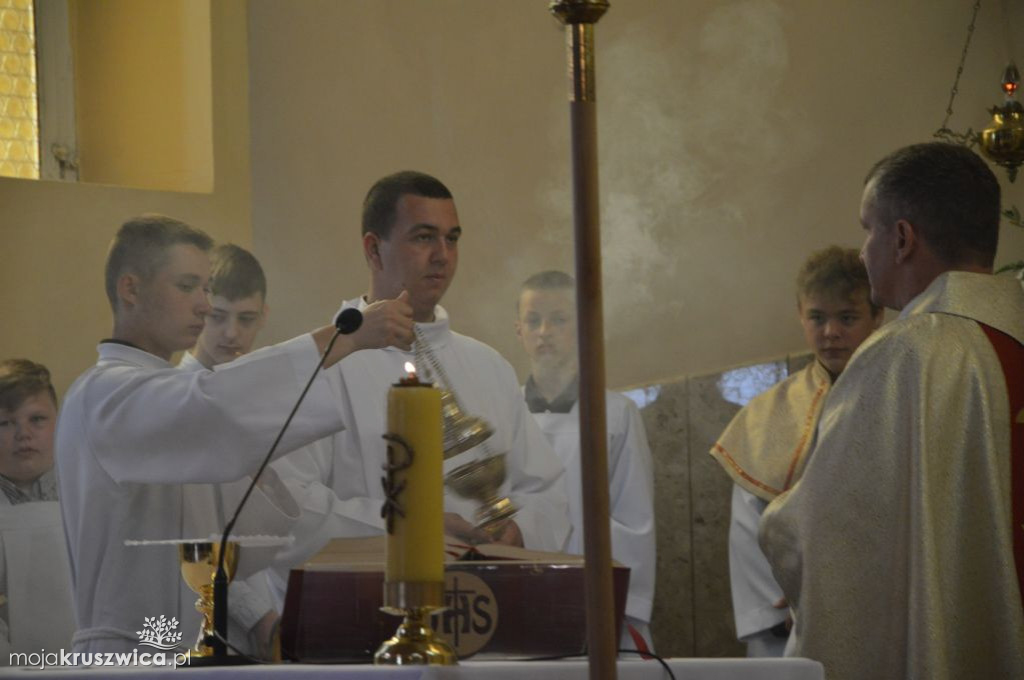 Boże Ciało w kościele św. Teresy od Dzieciątka Jezus w Kruszwicy