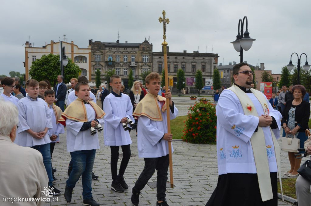 Boże Ciało w kościele św. Teresy od Dzieciątka Jezus w Kruszwicy