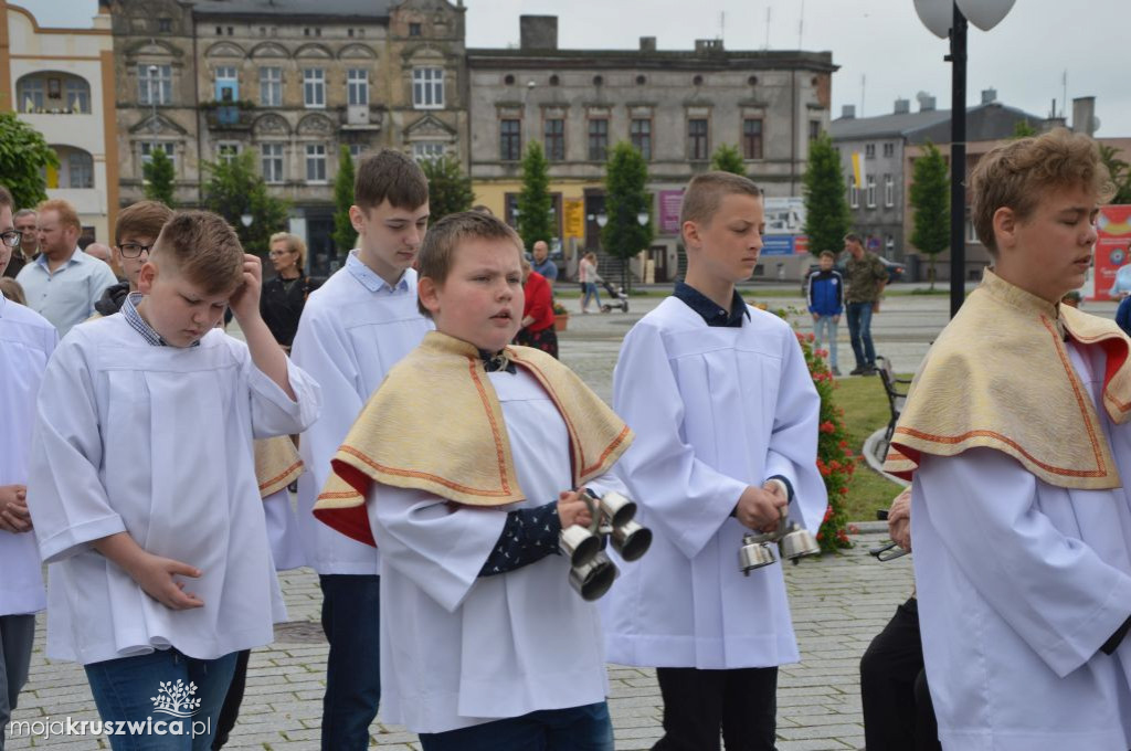 Boże Ciało w kościele św. Teresy od Dzieciątka Jezus w Kruszwicy