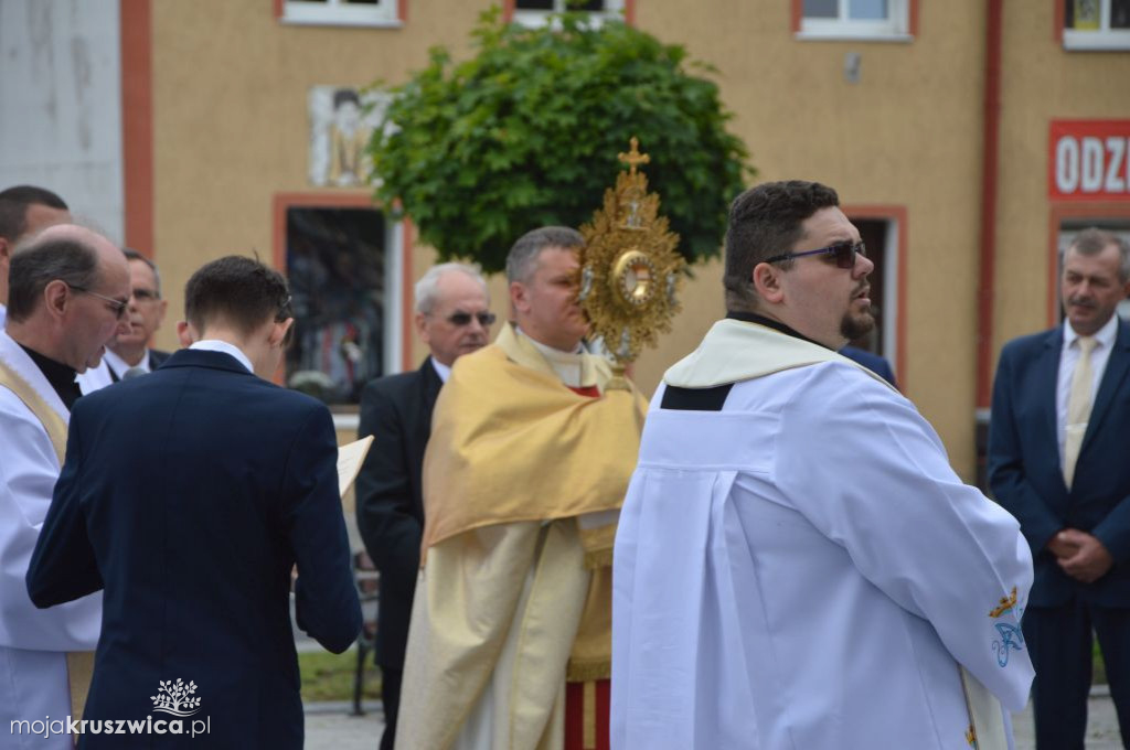 Boże Ciało w kościele św. Teresy od Dzieciątka Jezus w Kruszwicy