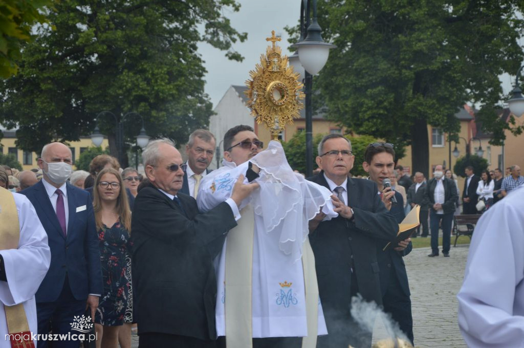 Boże Ciało w kościele św. Teresy od Dzieciątka Jezus w Kruszwicy