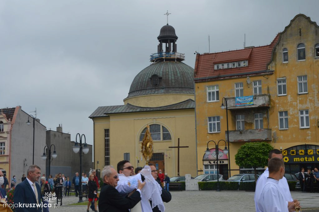 Boże Ciało w kościele św. Teresy od Dzieciątka Jezus w Kruszwicy