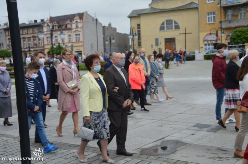 Boże Ciało w kościele św. Teresy od Dzieciątka Jezus w Kruszwicy