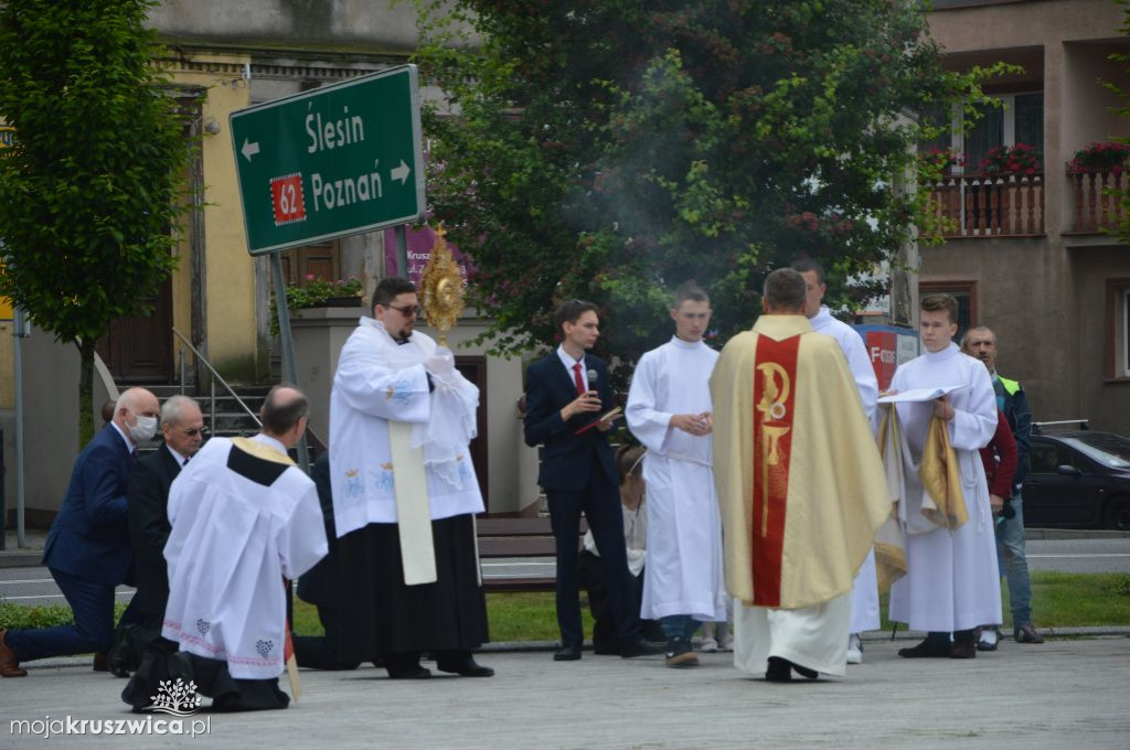 Boże Ciało w kościele św. Teresy od Dzieciątka Jezus w Kruszwicy