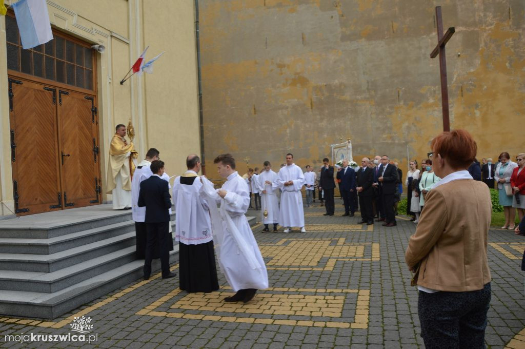 Boże Ciało w kościele św. Teresy od Dzieciątka Jezus w Kruszwicy