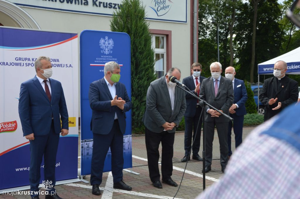 Ardanowski z wizytą w Cukrowni Kruszwica