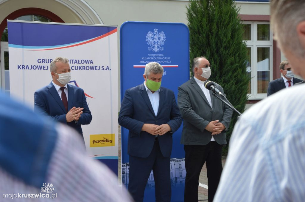 Ardanowski z wizytą w Cukrowni Kruszwica