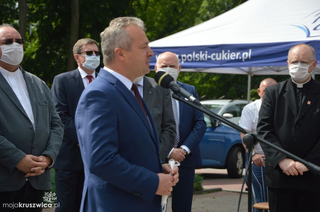 Ardanowski z wizytą w Cukrowni Kruszwica