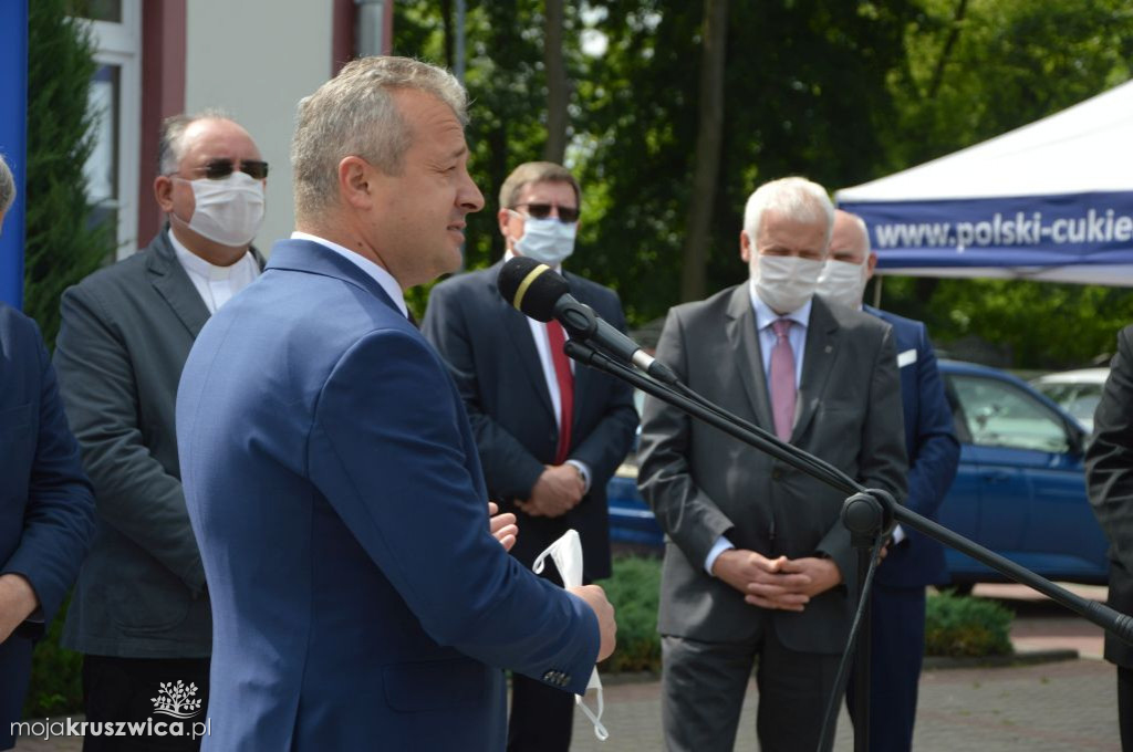 Ardanowski z wizytą w Cukrowni Kruszwica
