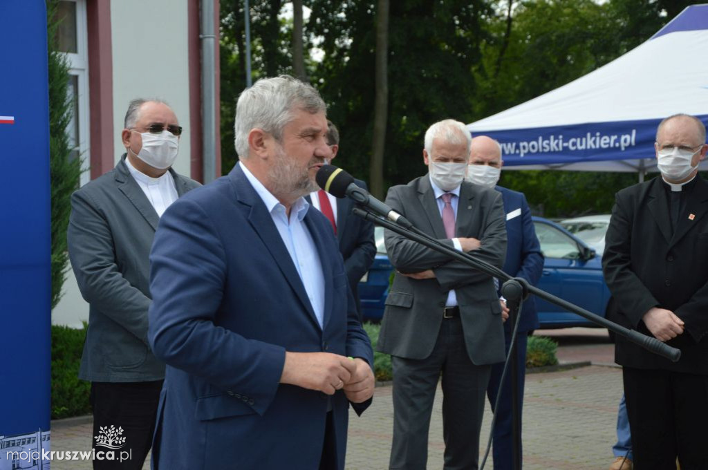 Ardanowski z wizytą w Cukrowni Kruszwica