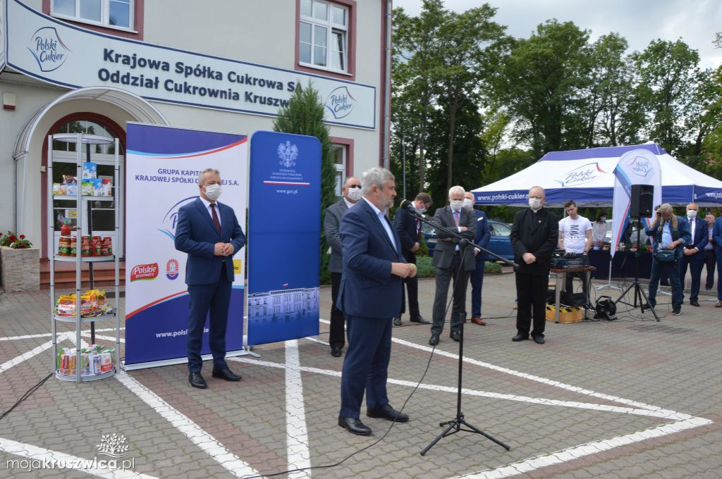 Ardanowski z wizytą w Cukrowni Kruszwica