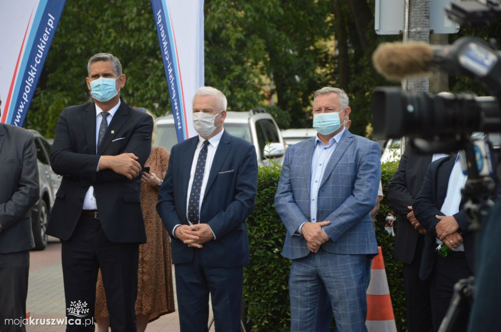 Ardanowski z wizytą w Cukrowni Kruszwica