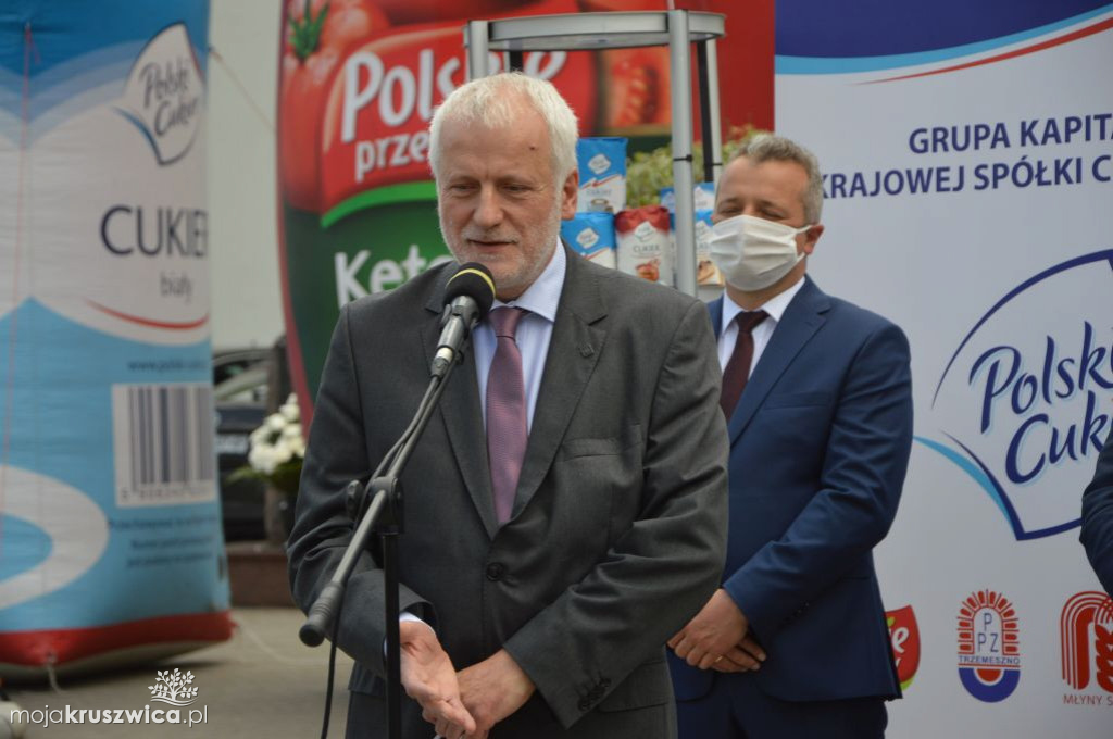Ardanowski z wizytą w Cukrowni Kruszwica