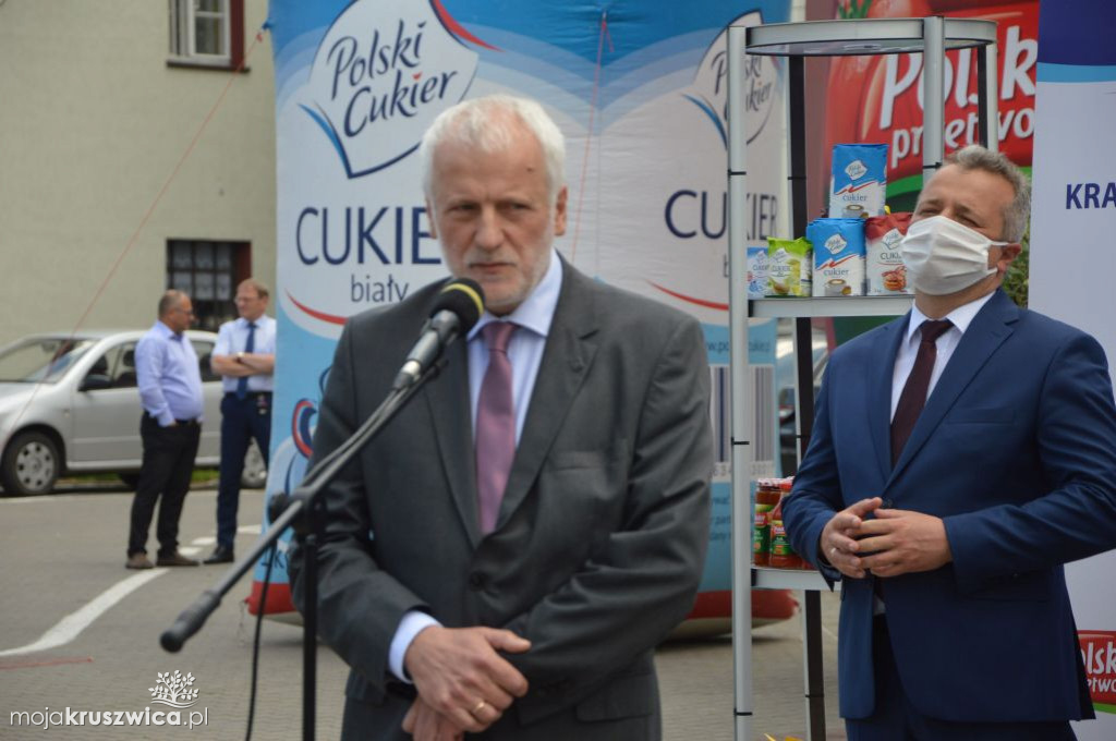 Ardanowski z wizytą w Cukrowni Kruszwica