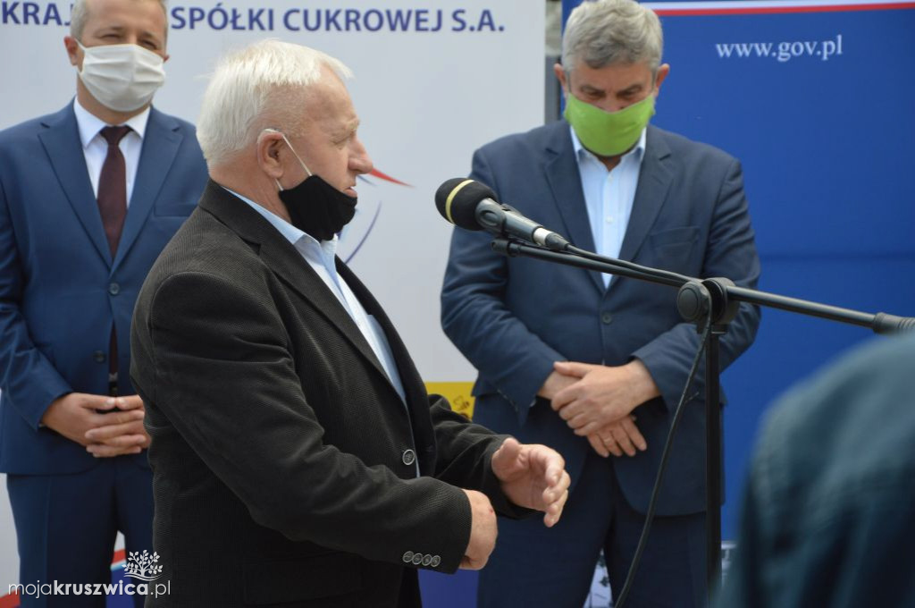 Ardanowski z wizytą w Cukrowni Kruszwica