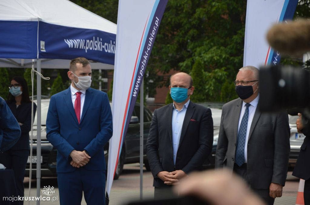 Ardanowski z wizytą w Cukrowni Kruszwica