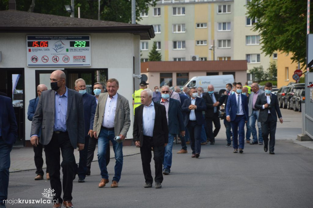 Ardanowski z wizytą w Cukrowni Kruszwica