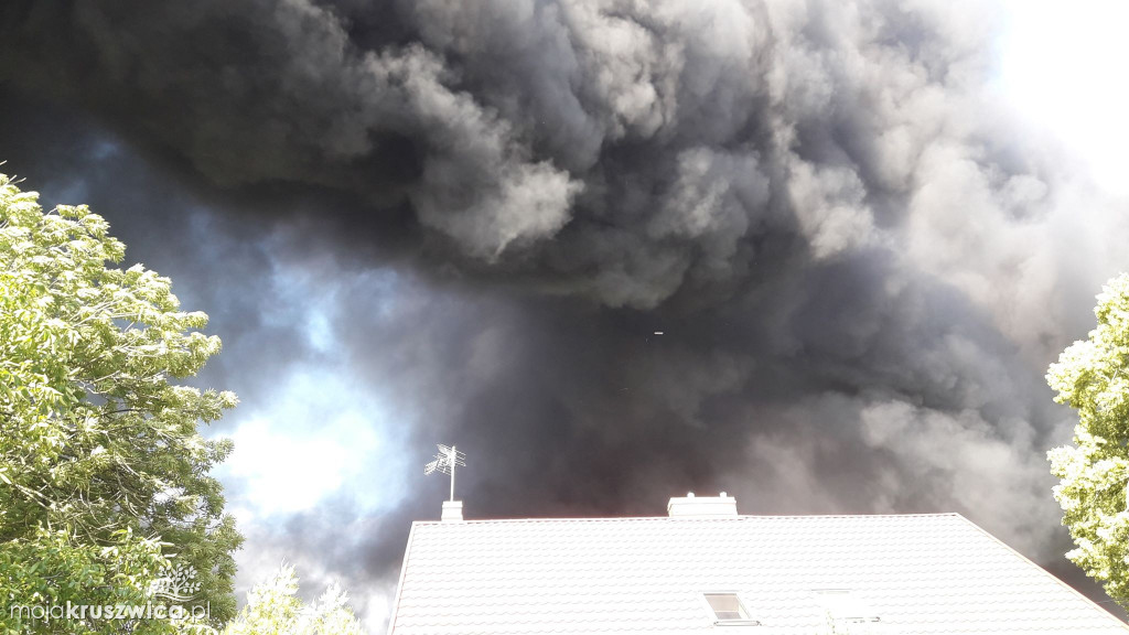 Pożar w Lisewie Kościelnym