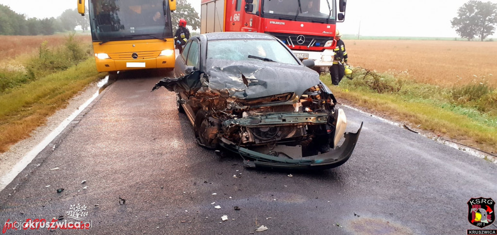 Tak wyglądał poranny wypadek w Lachmirowicach [ZDJĘCIA]