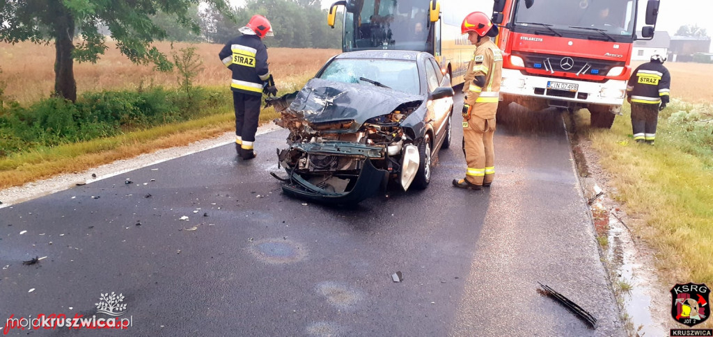 Tak wyglądał poranny wypadek w Lachmirowicach [ZDJĘCIA]