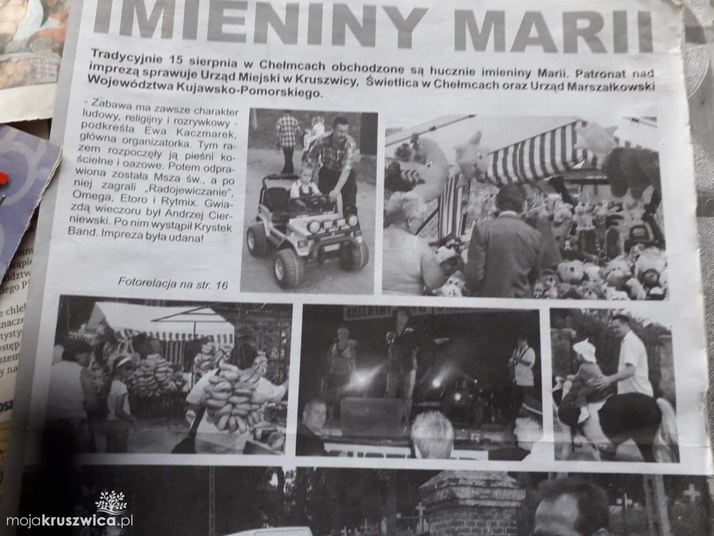 Wspominamy Imieniny Marii. W tym roku w Chełmcach ich nie będzie [ZDJĘCIA]