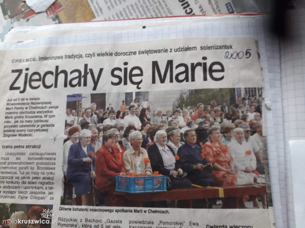 Wspominamy Imieniny Marii. W tym roku w Chełmcach ich nie będzie [ZDJĘCIA]