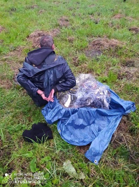 Funkcjonariusze Państwowej Straży Rybackiej zatrzymali kłusownika w Rzeszynku