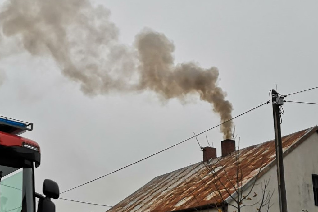 Papros. Strażacy z interwencją [FOTO]