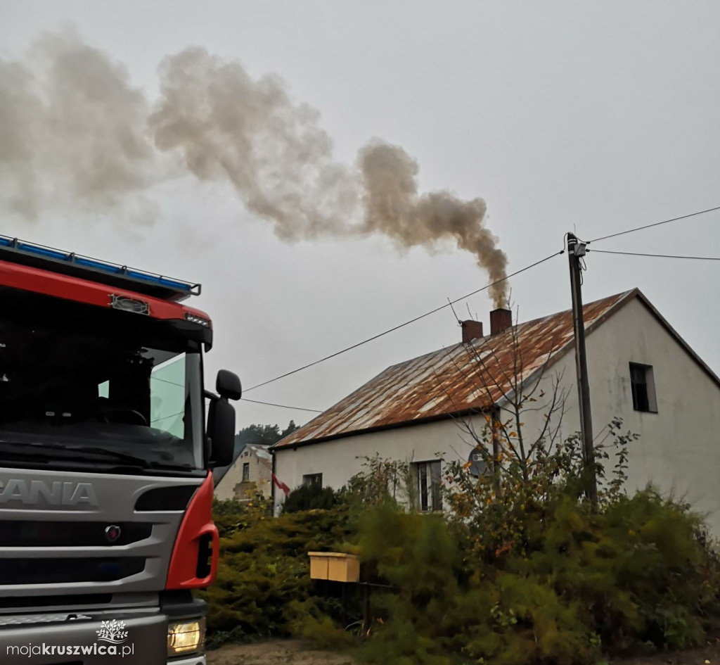Papros. Strażacy z interwencją [FOTO]