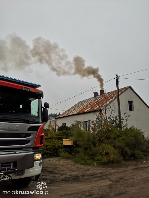 Papros. Strażacy z interwencją [FOTO]