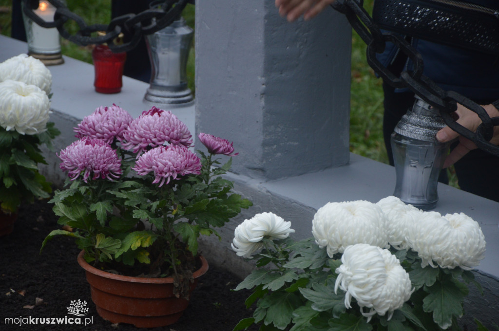Chryzantemy od kruszwickiego przedsiębiorcy udekorowały groby i miejsca pamięci [FOTO, VIDEO]