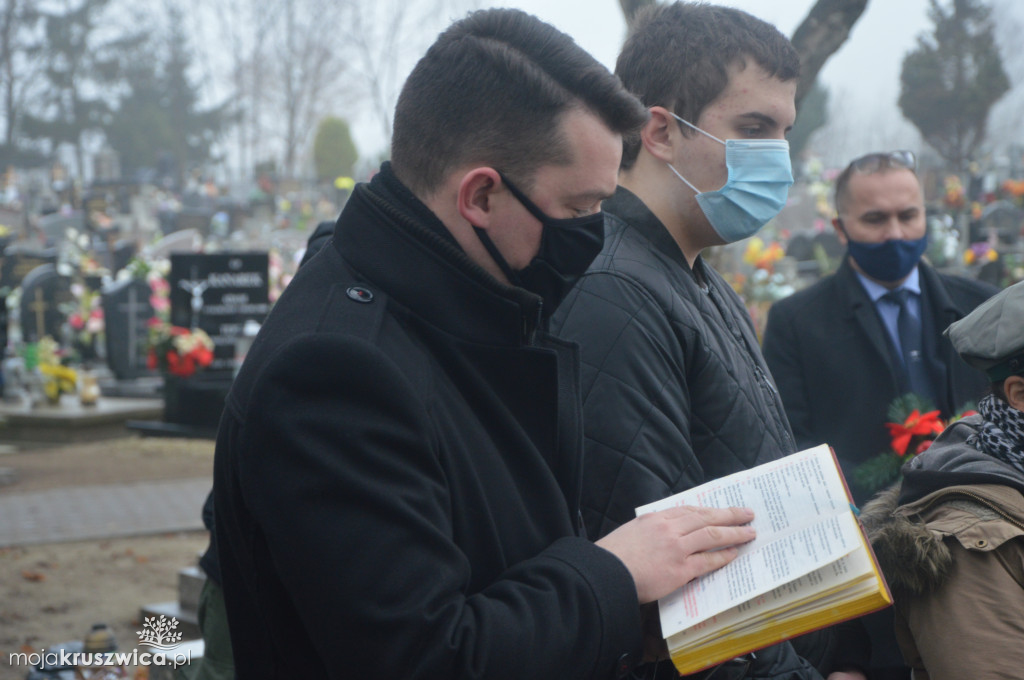 Znakowanie grobu Powstańca Wielkopolskiego Hieronima Jackowskiego