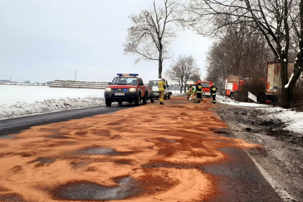 Wypadek w Rożniatach pod Kruszwicą