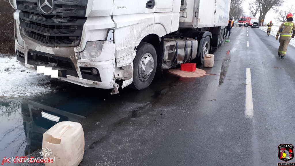 Wypadek w Rożniatach pod Kruszwicą