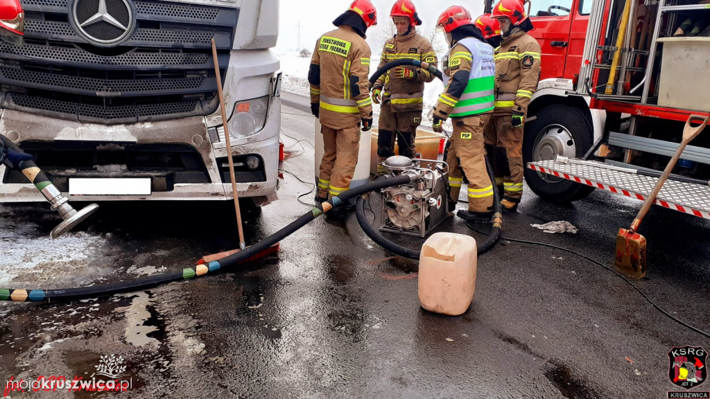Wypadek w Rożniatach pod Kruszwicą