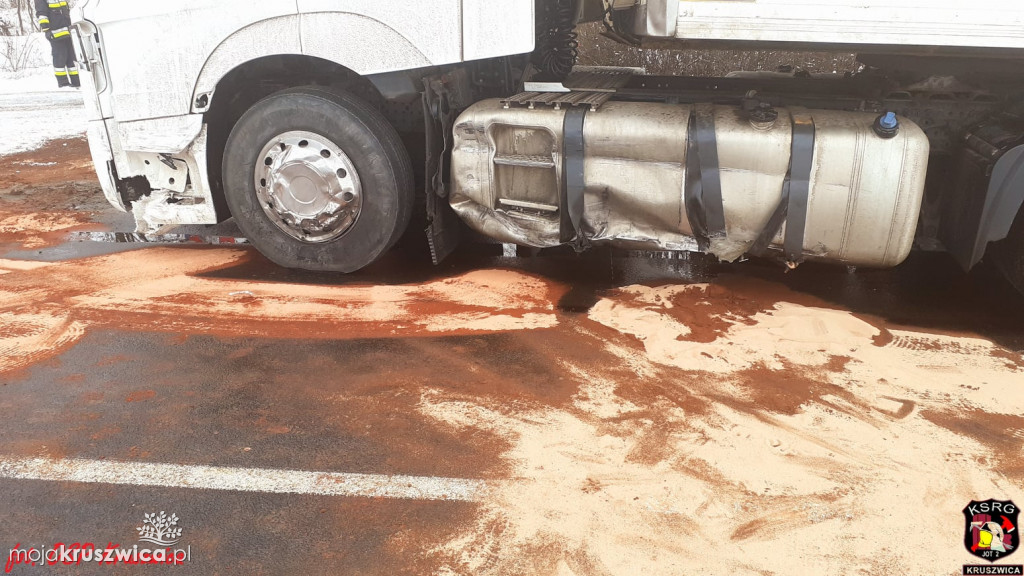 Wypadek w Rożniatach pod Kruszwicą