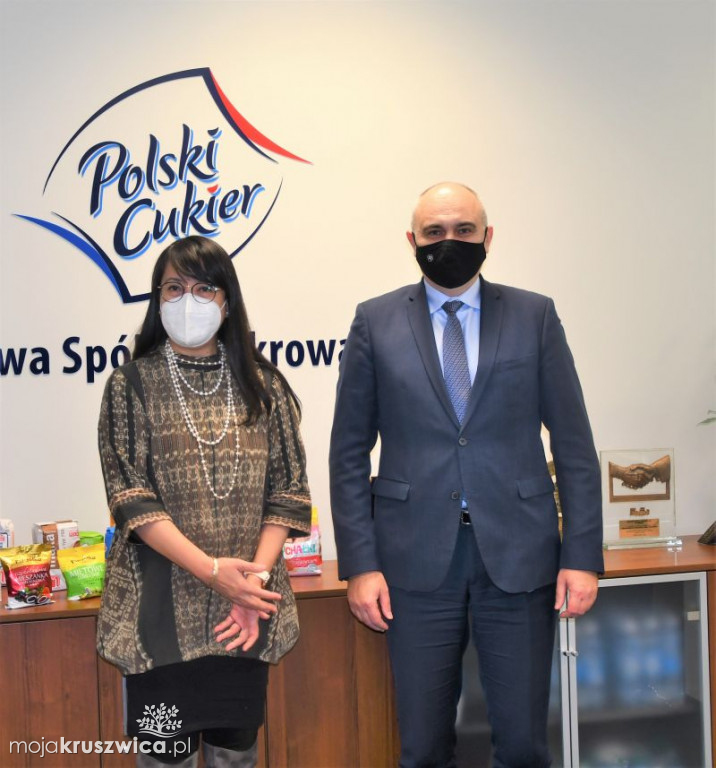 Indonezyjsko-polska współpraca. Ambasadorka Siti Nugraha Mauludiah spotkała się z Markiem Derezińskim