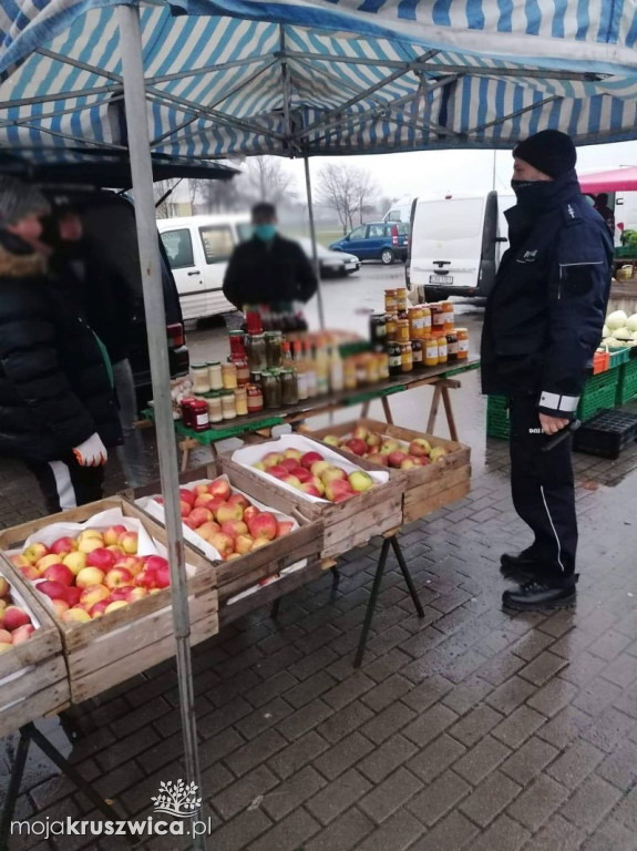 Policyjne kontrole na targowiskach w regionie m.in. w Kruszwicy