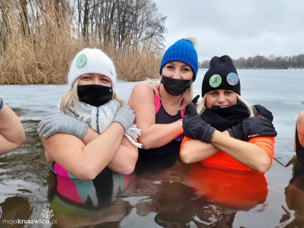 Weekendowe morsowanie w Łagiewnikach