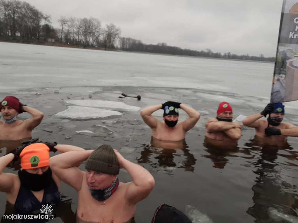 Weekendowe morsowanie w Łagiewnikach