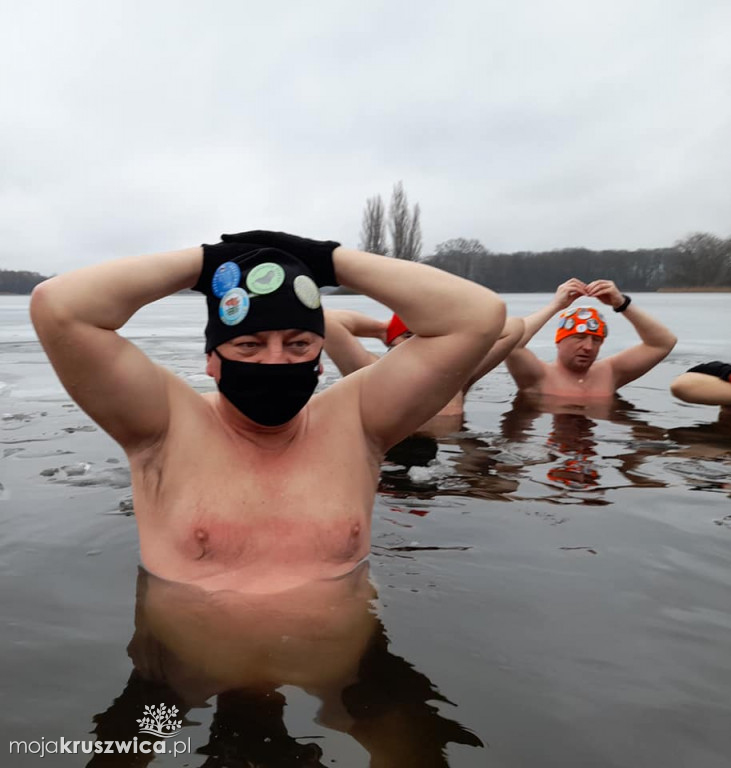 Weekendowe morsowanie w Łagiewnikach