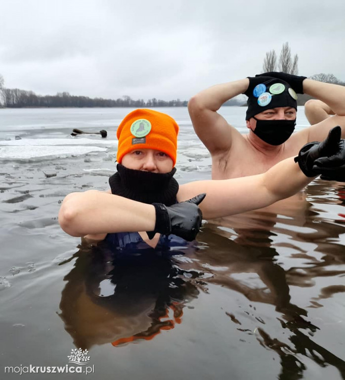 Weekendowe morsowanie w Łagiewnikach