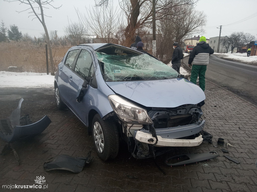 Z ostatniej chwili: Sławsk Wielki.  Jedna osoba poszkodowana w wypadku drogowym [ZDJĘCIA]