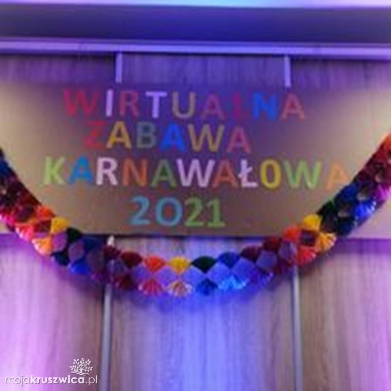 Zabawa karnawałowa on-line Środowiskowy Dom Samopomocy w Kruszwicy
