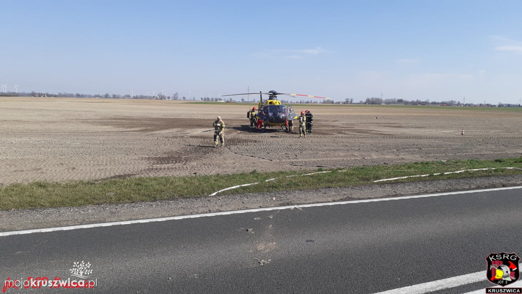 Tragiczny wypadek na DK 62