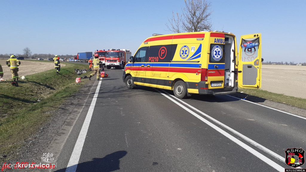 Tragiczny wypadek na DK 62