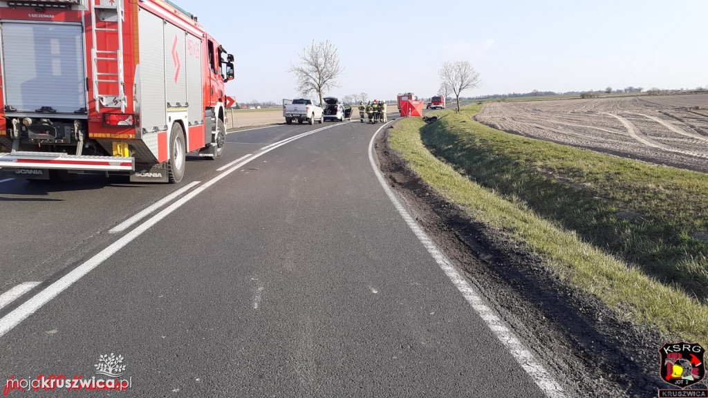 Tragiczny wypadek na DK 62