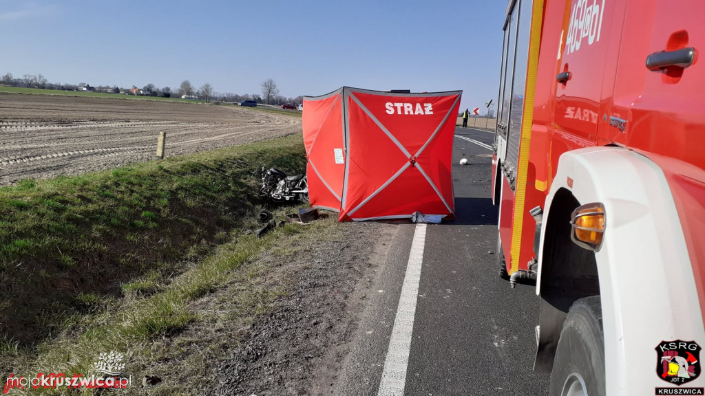 Tragiczny wypadek na DK 62
