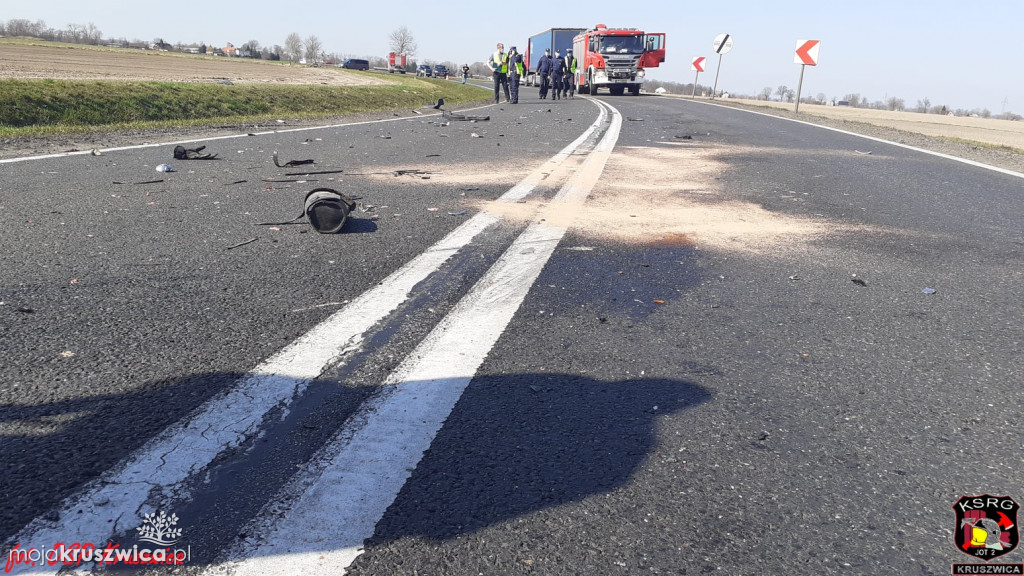Tragiczny wypadek na DK 62