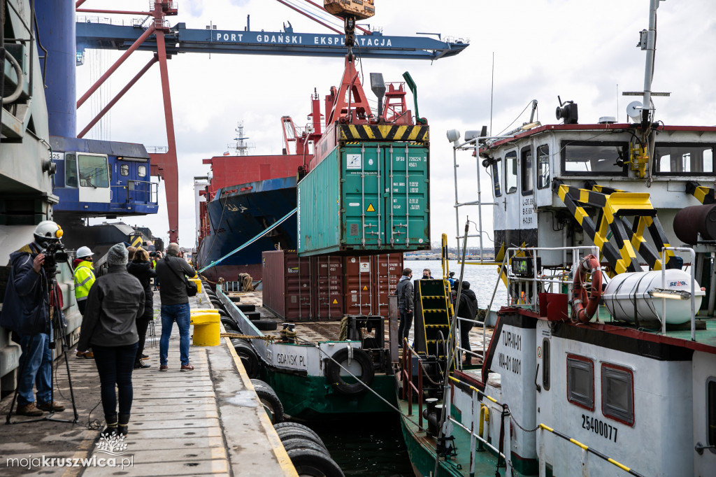 Wisła - ekonomia i ekologia w transporcie. Z portu w Gdańsku do firm w kujawsko-pomorskim